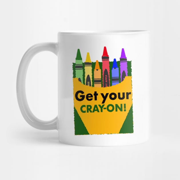 Get your Cray-On Funny Teacher First Day of School Shirt by TBA Design